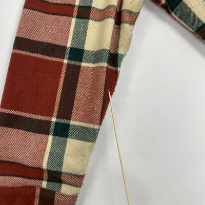 Levi Strauss & Co. Plaid Trucker Jacket Size XL Sherpa Lined