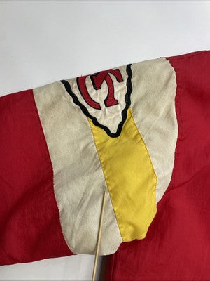 Vintage Kansas City Chiefs Logo Athletic Puffer Jacket Size Medium 90s NFL