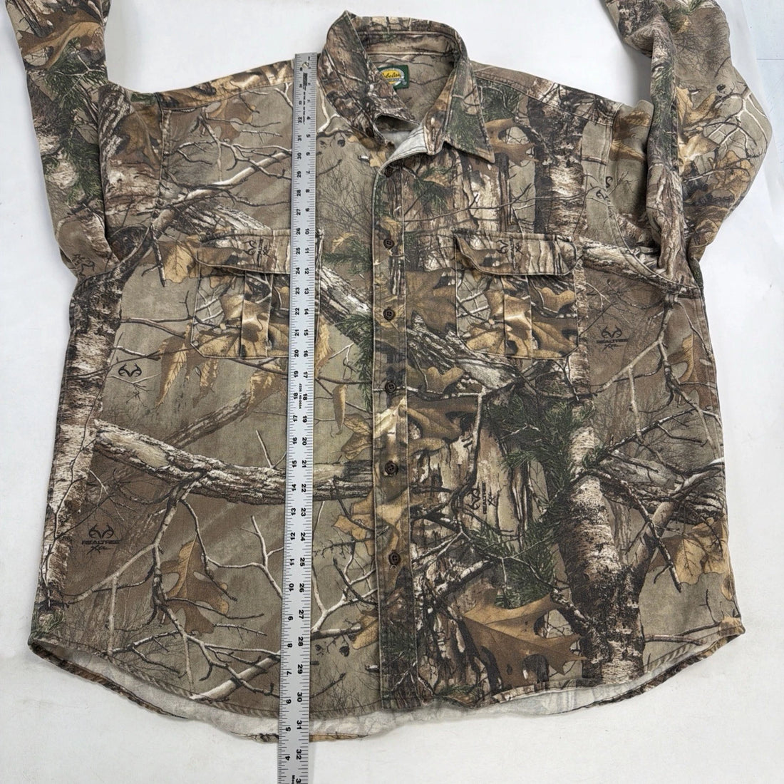 Cabela's Realtree Camo Button Up Shirt Size 2XL