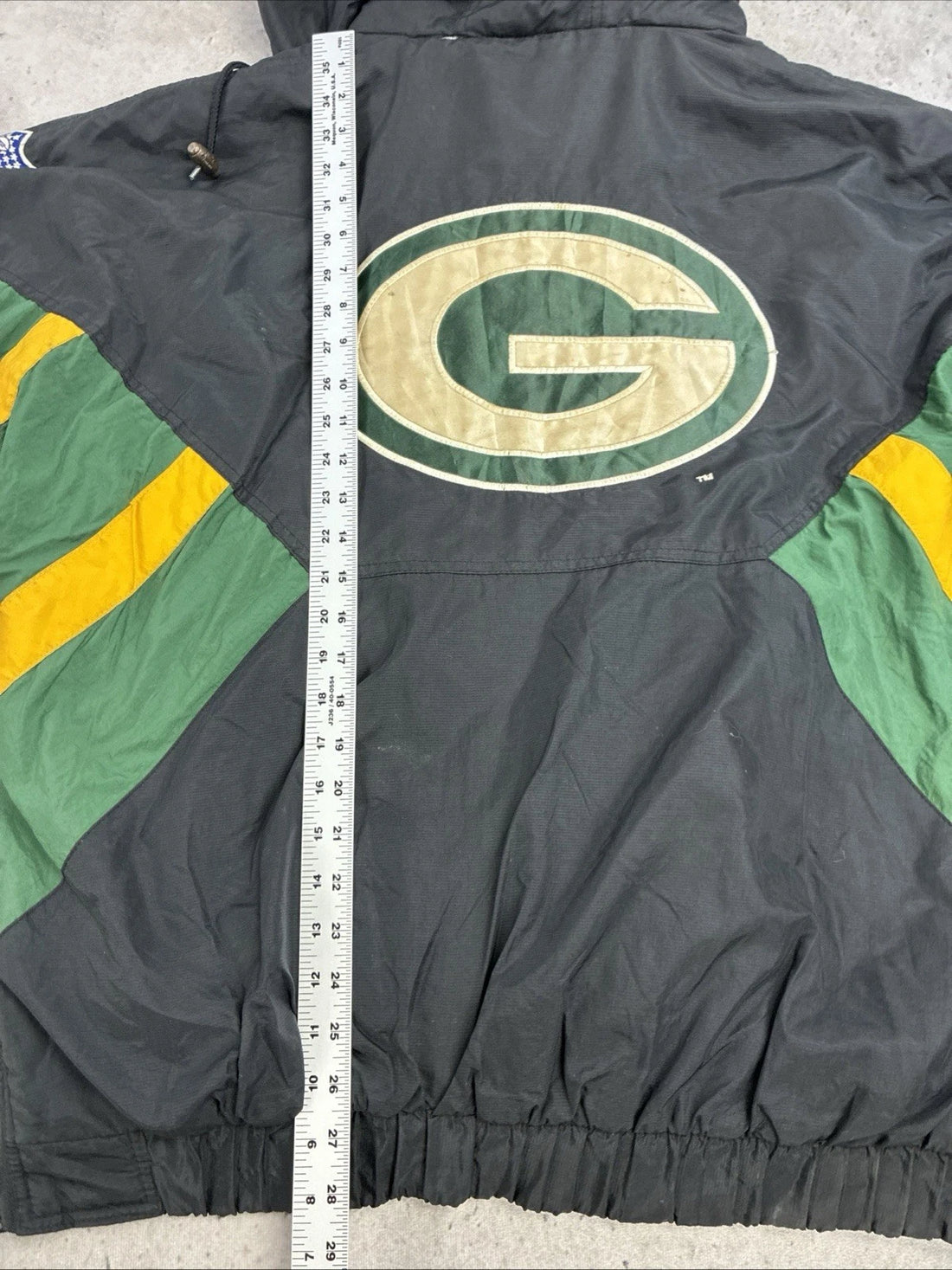 Vintage Green Bay Packers Starter Puffer Jacket Size XL NFL