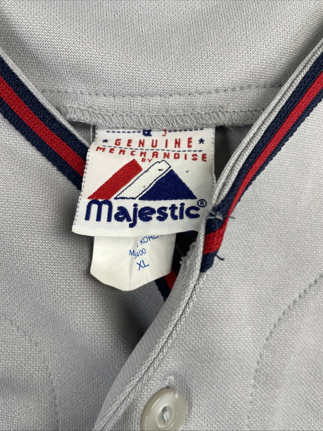 Vintage Washington Nationals Majestic Jersey Size XL MLB