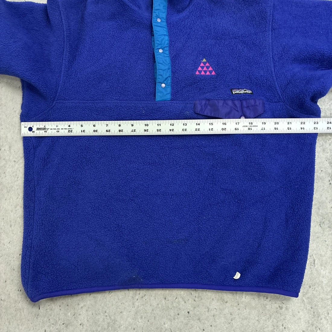 Vintage Patagonia Synchilla Snap T Fleece Jacket Size Large 90s