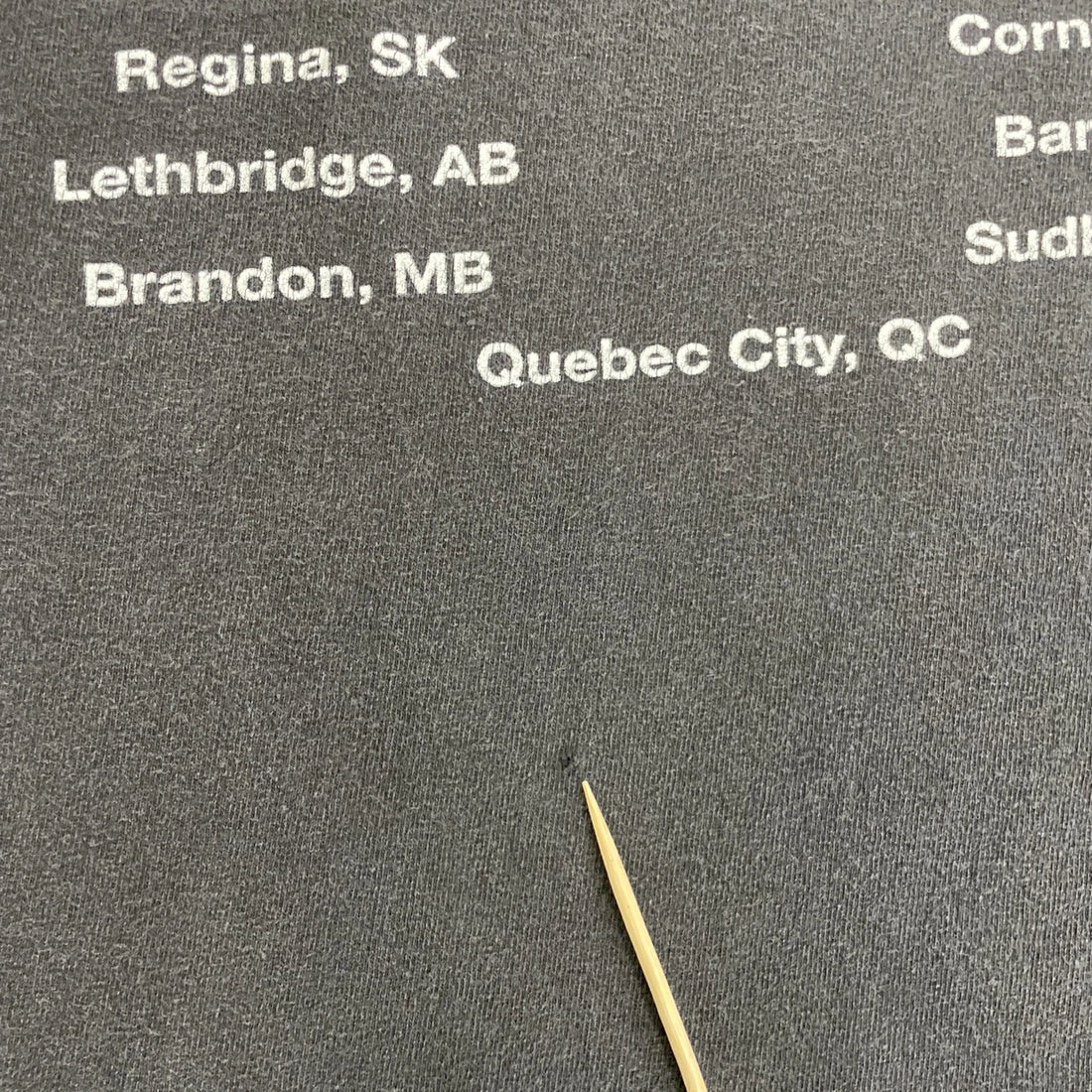 Vintage Nickelback The Long Road Tour T-Shirt Size Small 2004