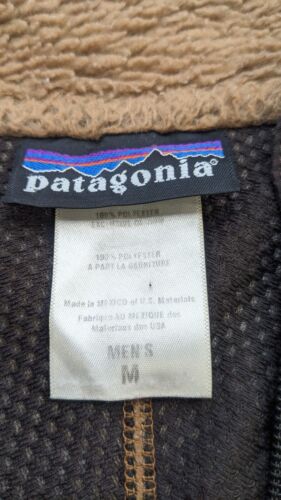 Vintage Patagonia Retro X Fleece Jacket Size Medium Brown