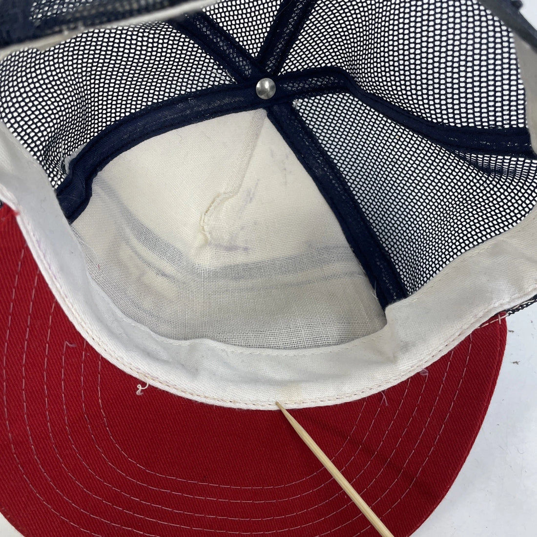 Vintage Budweiser Trucker Snapback Hat Cap Size Large Beer Promo