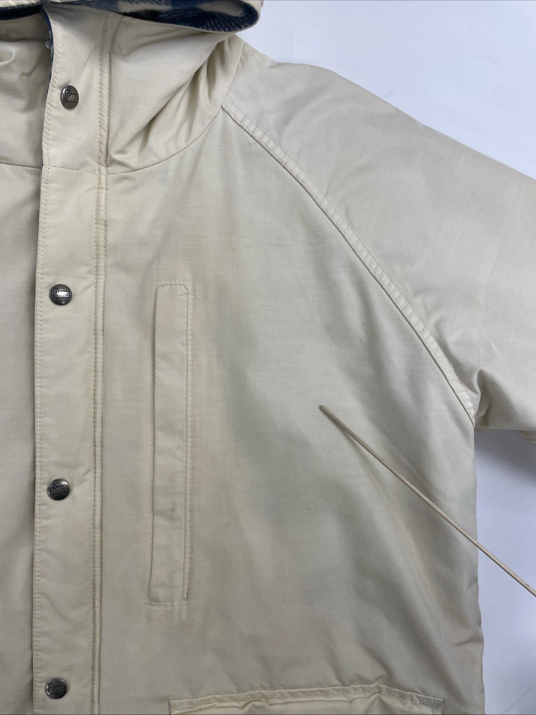 Vintage Woolrich Barn Coat Chore Work Jacket Womens XL Wool Lined
