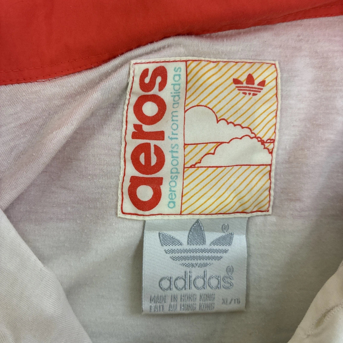 Adidas Thunderbolt Chuters Windbreaker Pullover Jacket Size XL Vintage