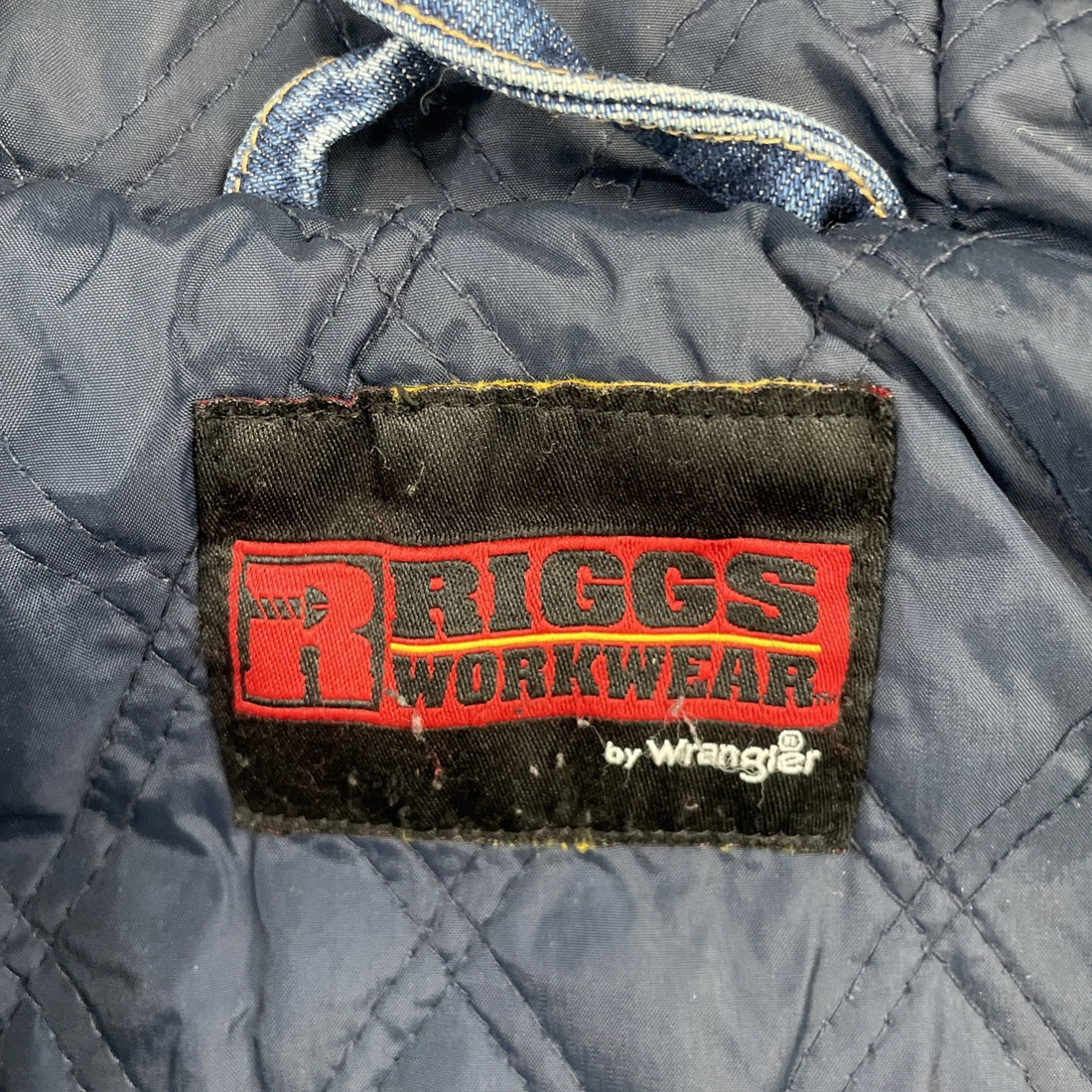 Wrangler Riggs Workwear Denim Work Jacket Size Medium
