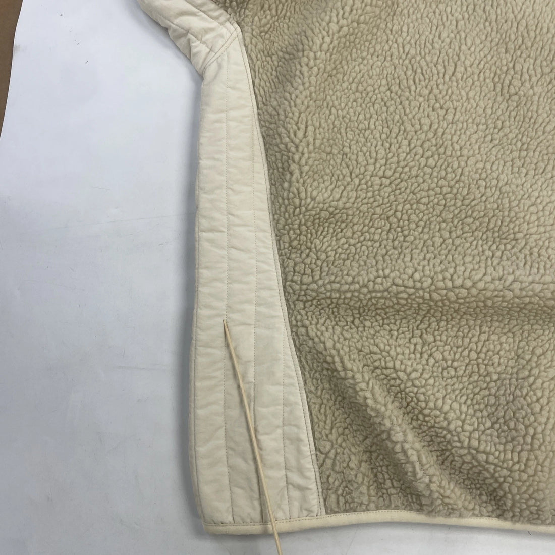 Patagonia Synchilla Deep Pile Fleece Jacket Womens Size XL Oatmeal