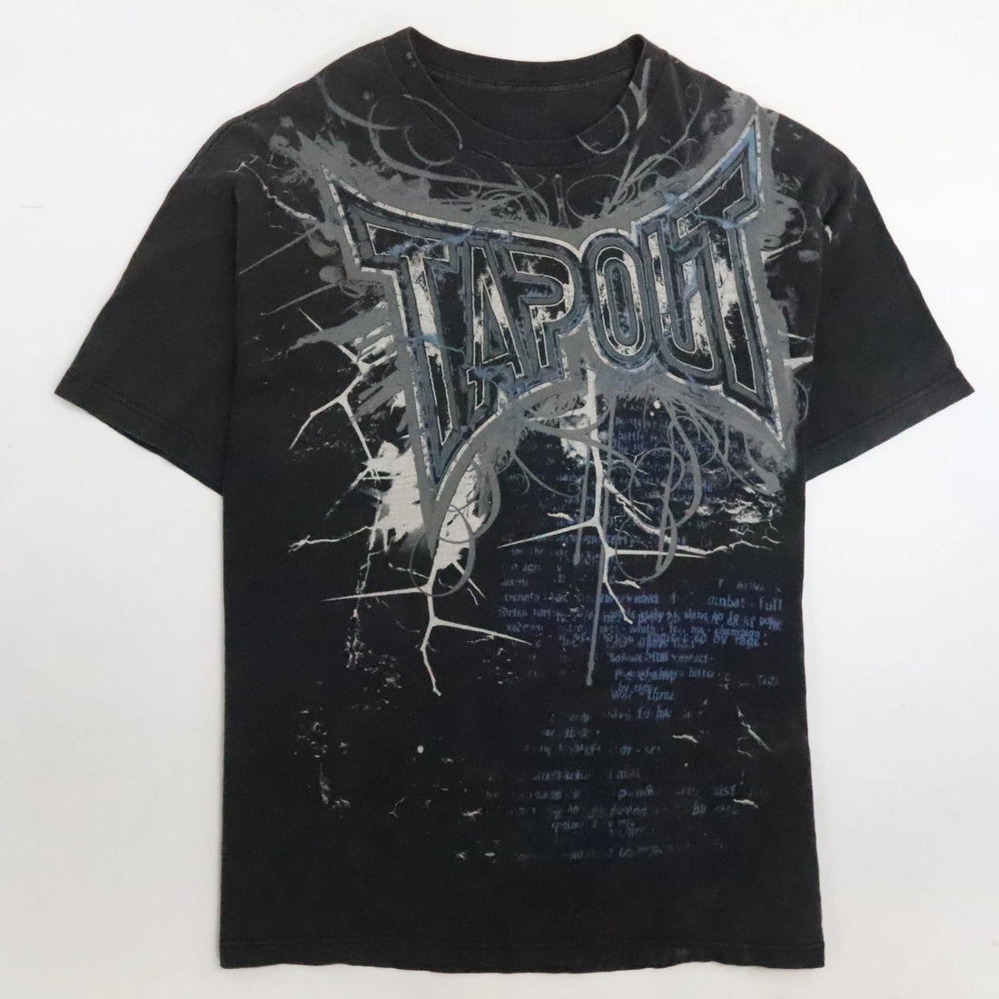 Tapout T-Shirt Size XL All Over Print Y2K