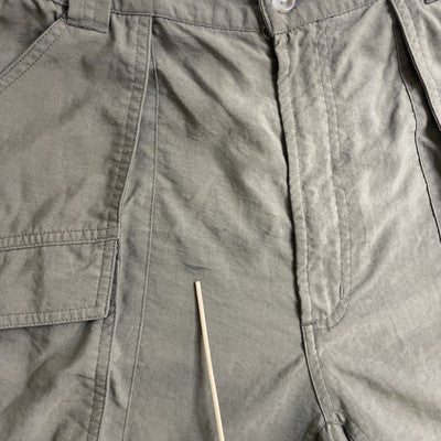 Vintage Columbia Cargo Hiking Shorts Size 36 Green
