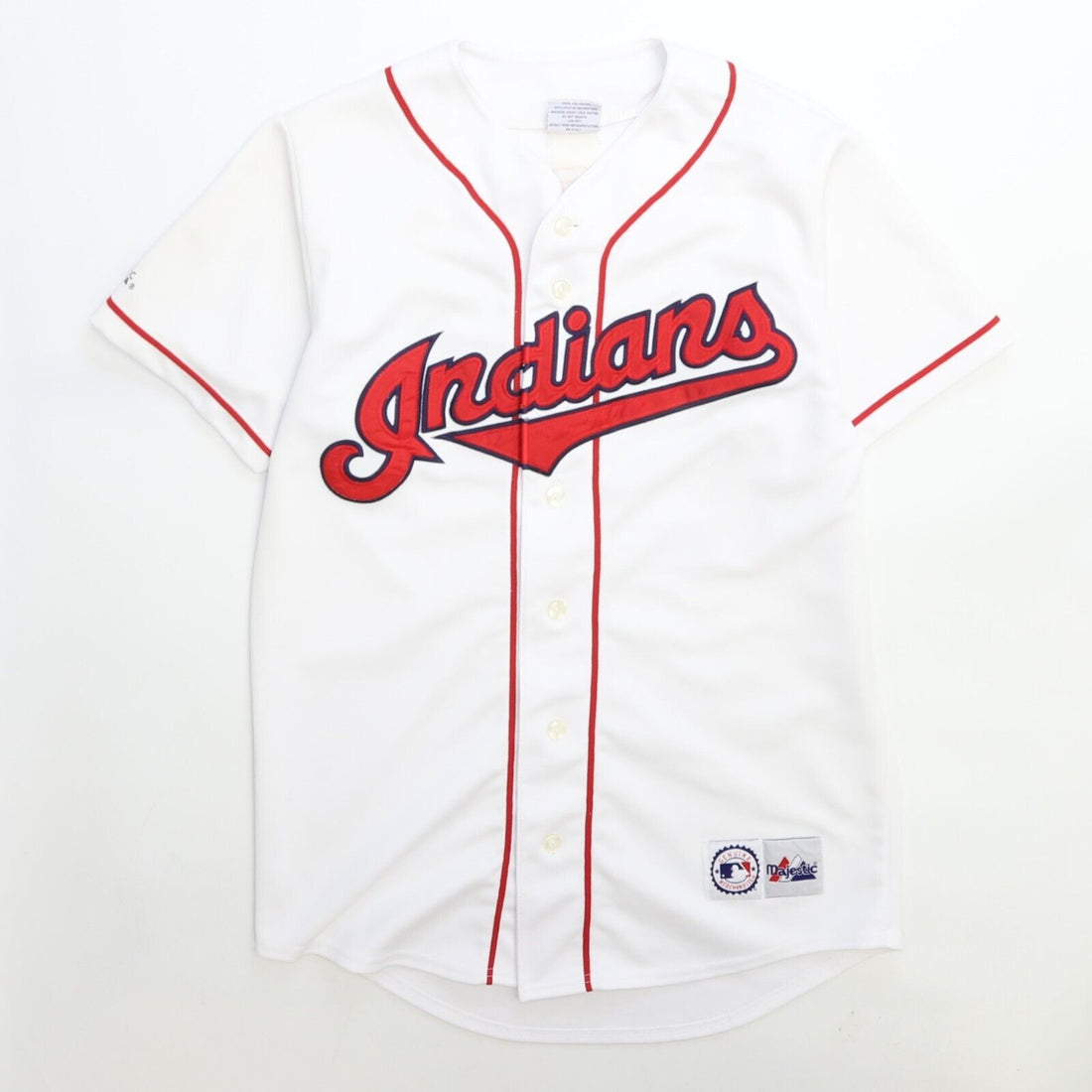 Vintage Cleveland Indians Jim Thome Majestic Jersey Size Medium MLB