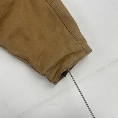 Carhartt Canvas Arctic Work Jacket Size Large Tall Brown
