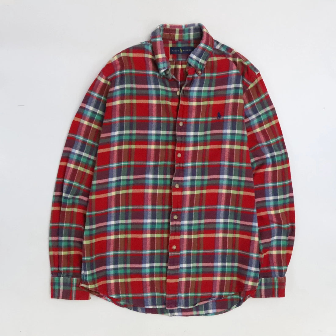 Ralph Lauren Button Up Shirt Size Medium Plaid