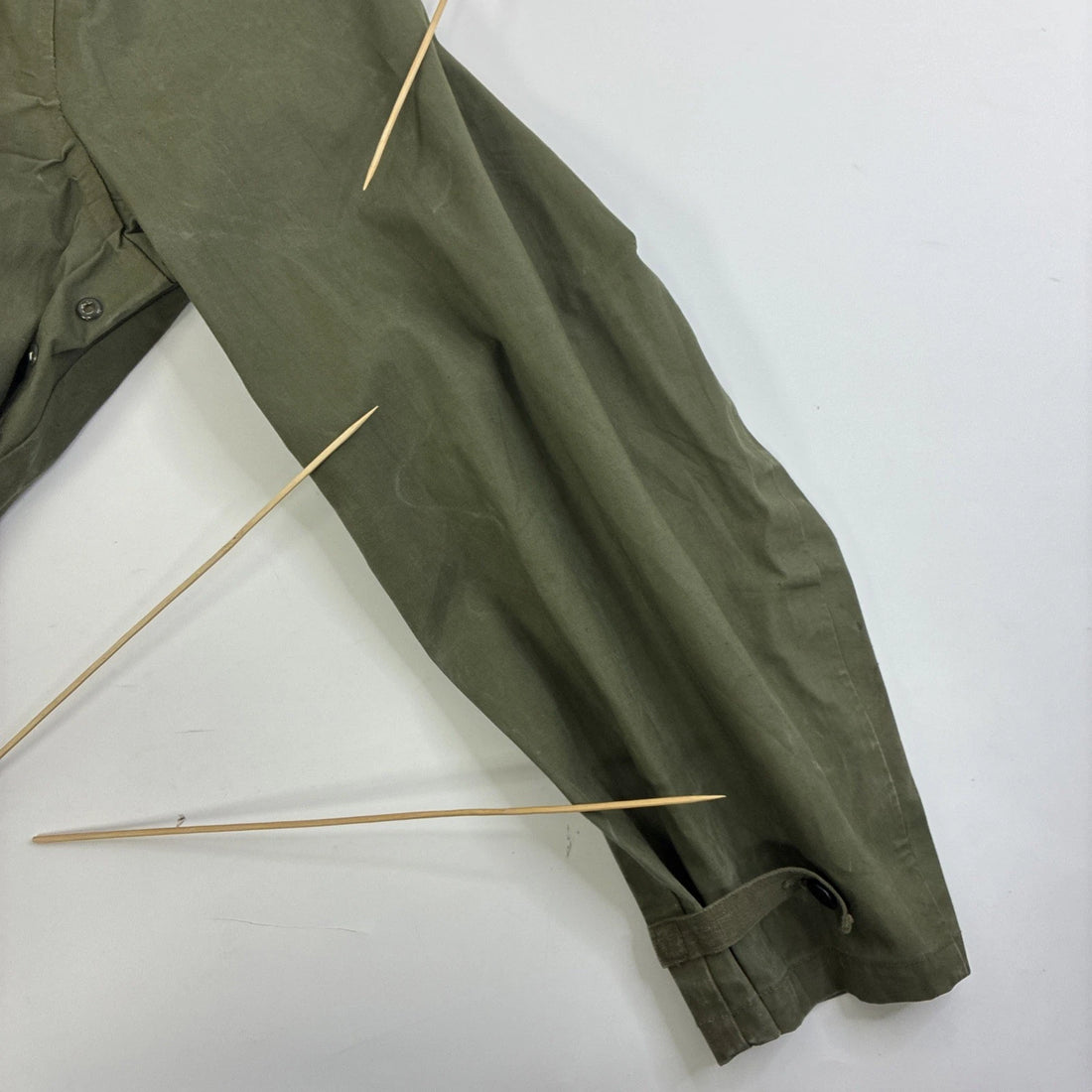 Vintage WW2 WWII USN Deck Smock Parka Jacket Size Large 40s