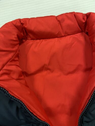 Polo Ralph Lauren 381 Bleeker Reversible Puffer Vest Jacket Size XL Blue Red