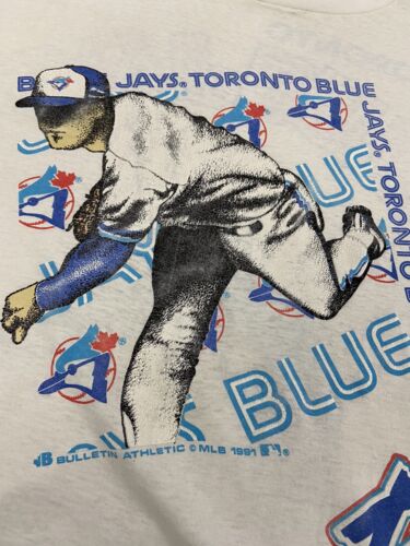 Vintage Montreal Expos Bulletin Athletic T-Shirt Size Medium 90s