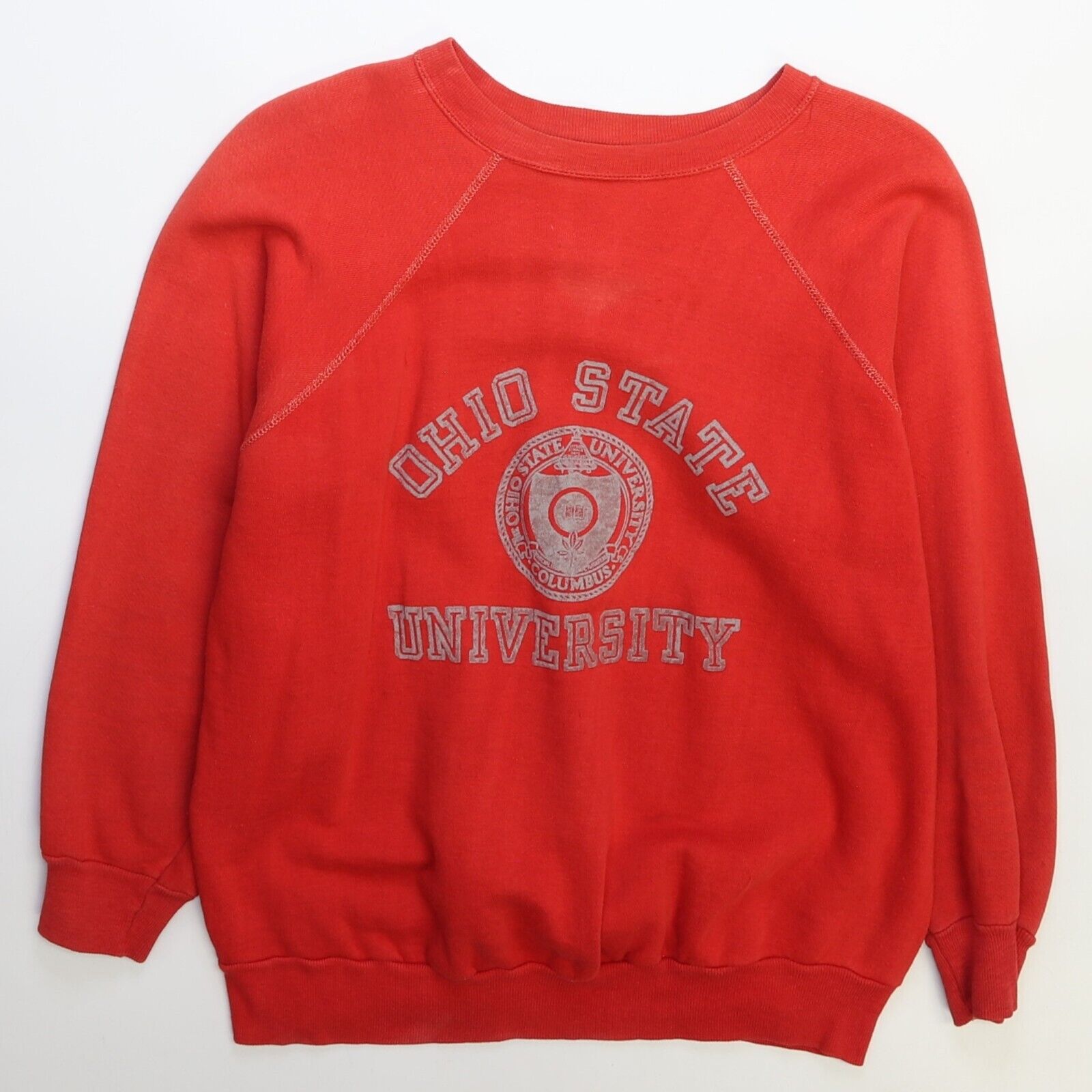 トップス 1960s vintage sweatshirts big size Vtg 1950s 1960s Sweatshirt Hoodie White True Vintage Youth Kids Sz