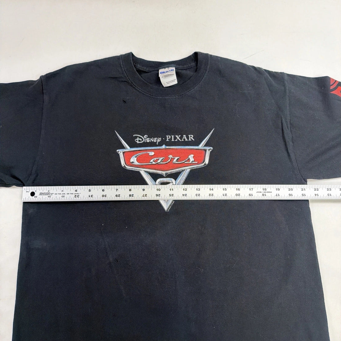 Cars 2 Disney Pixar Long Sleeve T-Shirt Size Large Movie Promo