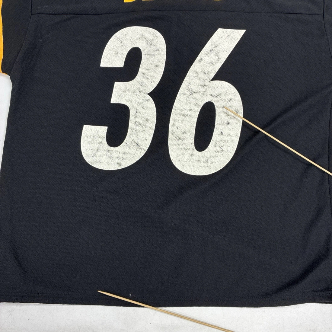 Vintage Pittsburgh Steelers Jerome Bettis Logo 7 Jersey Size XL NFL