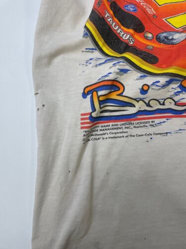 Vintage Bill Elliott McDonald's Racing Team T-Shirt Size XL 1999 90s