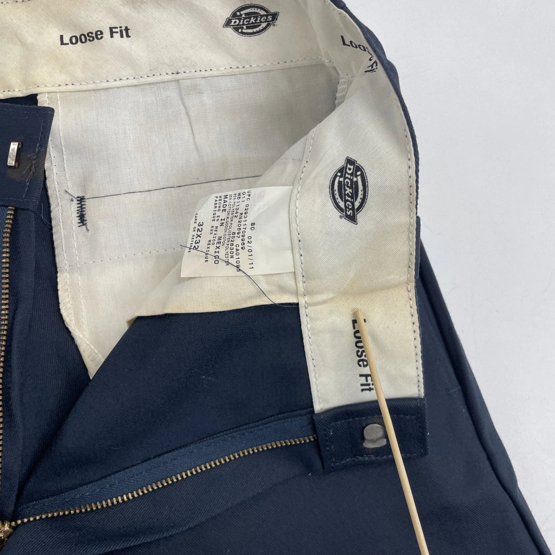 Dickies Trousers Pants Size 32 X 32 Blue