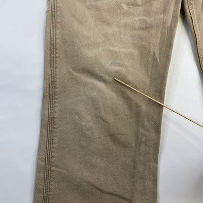 Vintage Carhartt Canvas Carpenter Work Pants Size 34 X 30 Brown