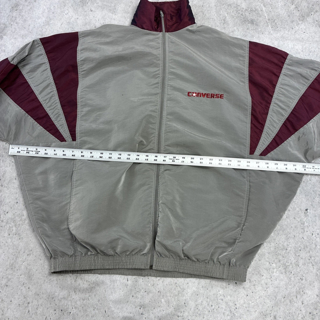 Vintage Converse Windbreaker Light Jacket Size Large Tall