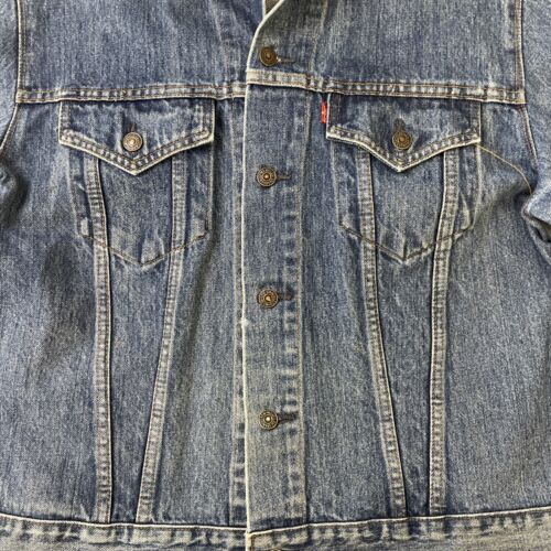 Vintage Levi's Denim Trucker Jacket Size 46 75505-0217