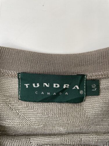 Vintage Tundra Crewneck Sweater Size Large