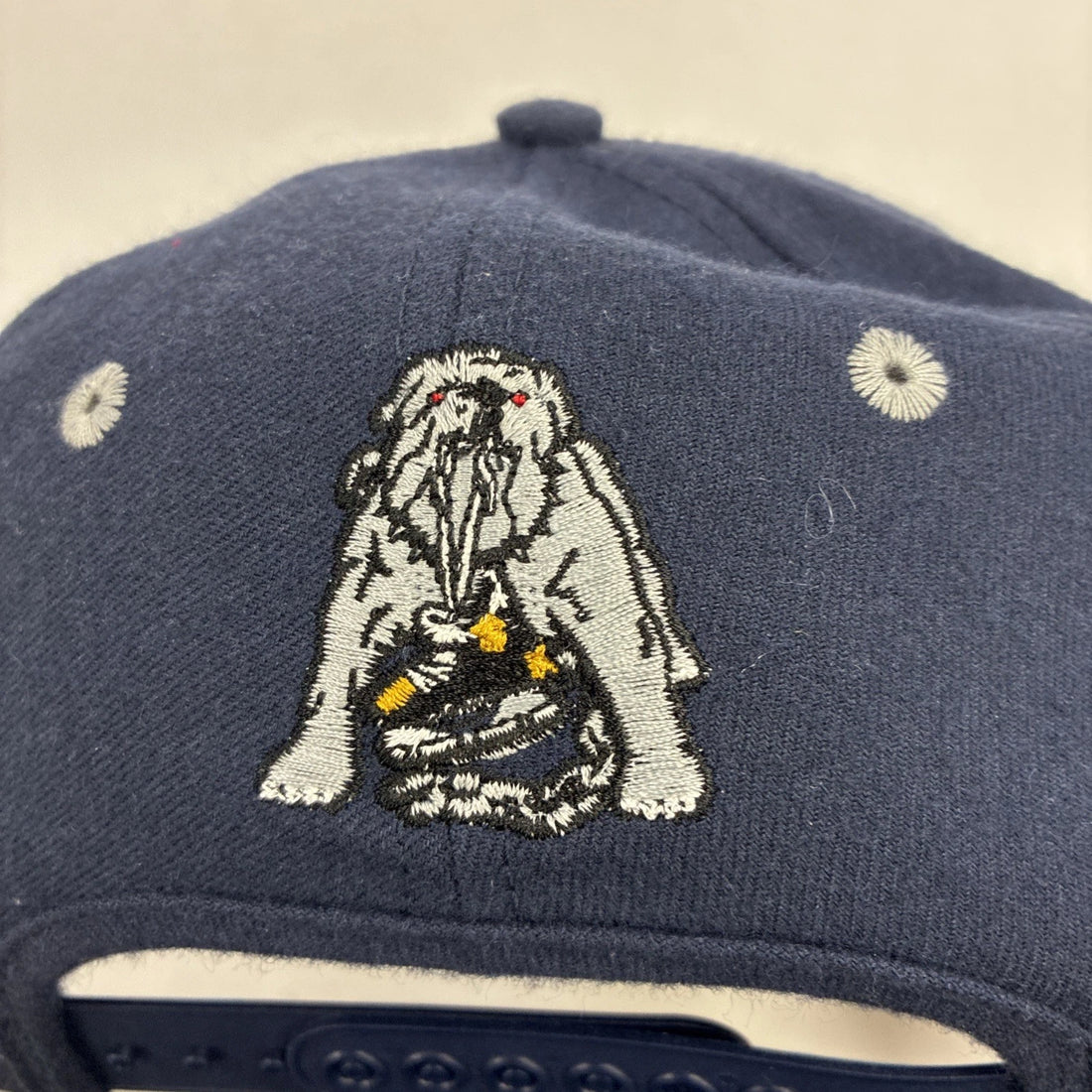 Vintage Long Beach Ice Dogs CCM Hockey Snapback Hat Cap OSFA IHL