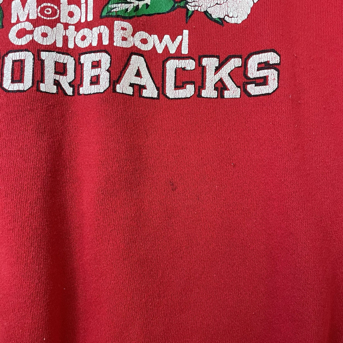 Vintage Arkansas Razorbacks Cotton Bowl Crewneck Sweatshirt XL 1990 90s NCAA