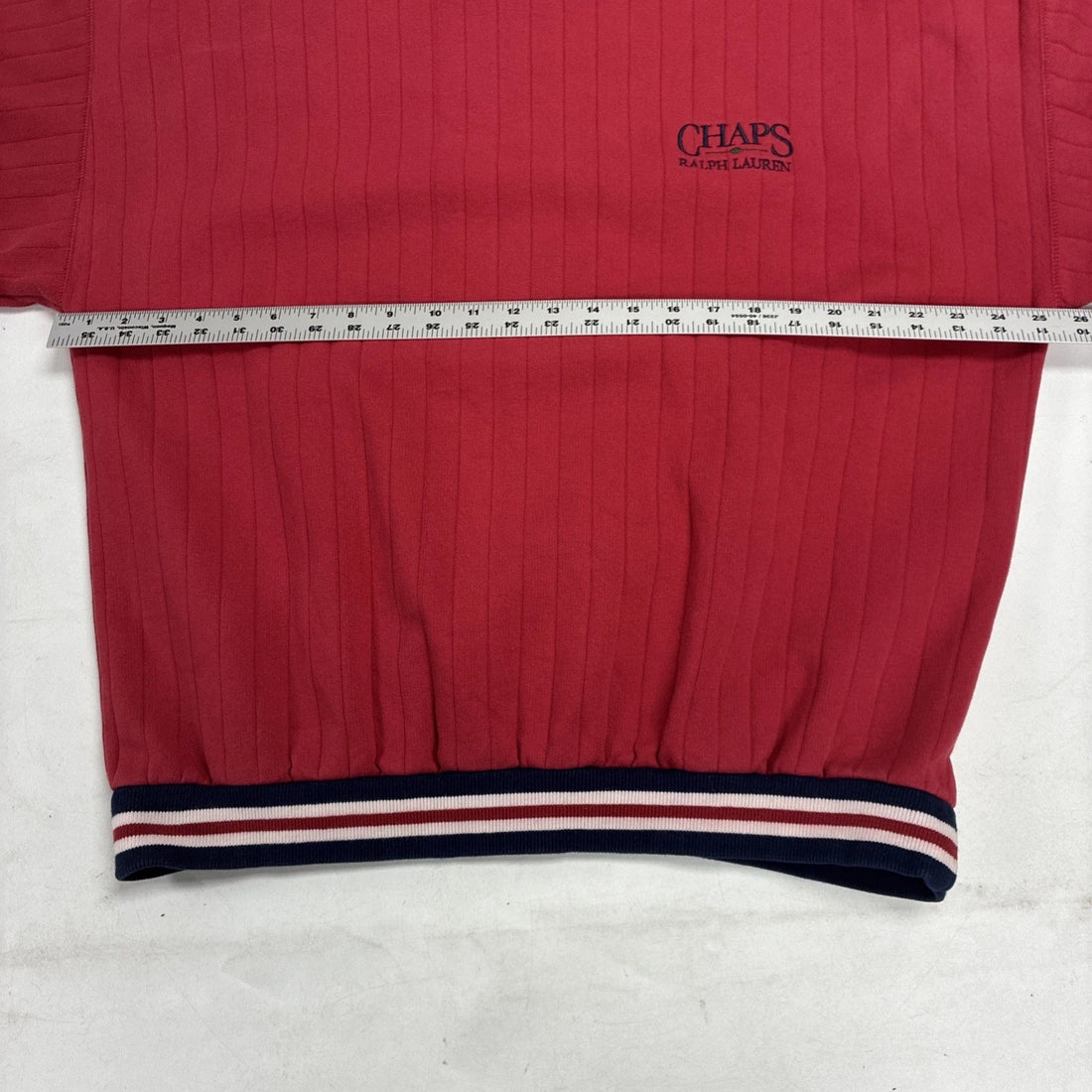 Vintage Chaps Ralph Lauren Crewneck Sweatshirt Size Large Red