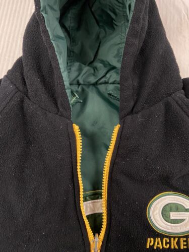 Vintage Green Bay Packers Starter Puffer Jacket Size Medium 90s NFL