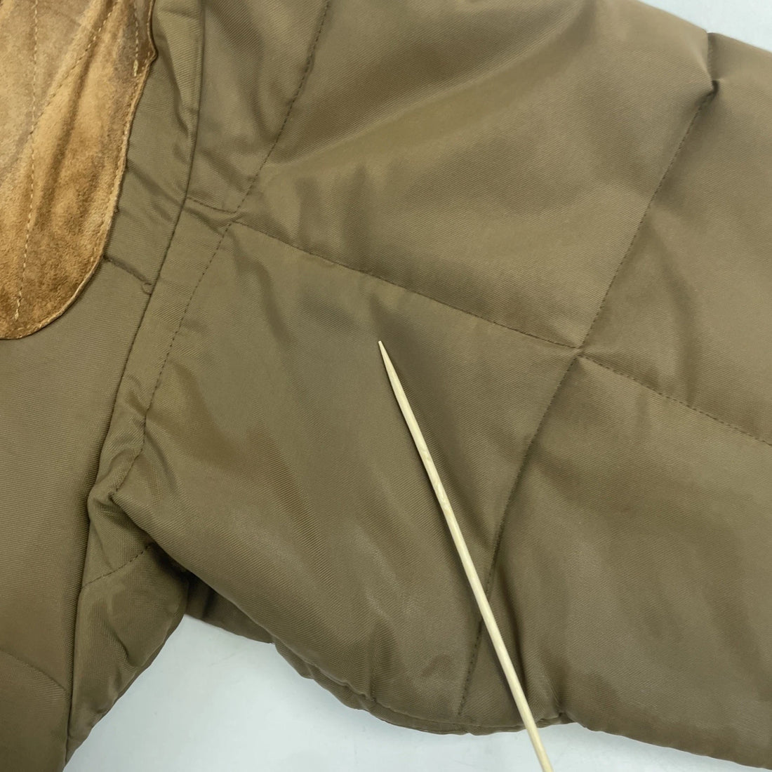 Vintage Bob Allen Quilted Coat Jacket Size Medium Brown