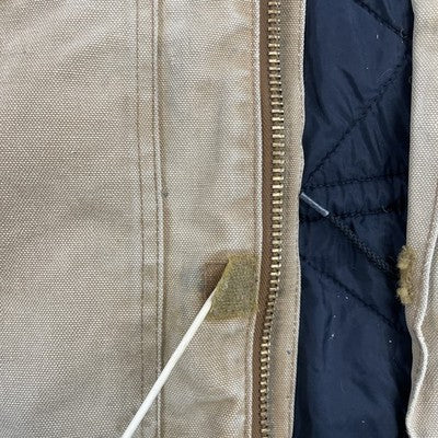 Carhartt Canvas Arctic Work Jacket Size Medium Brown