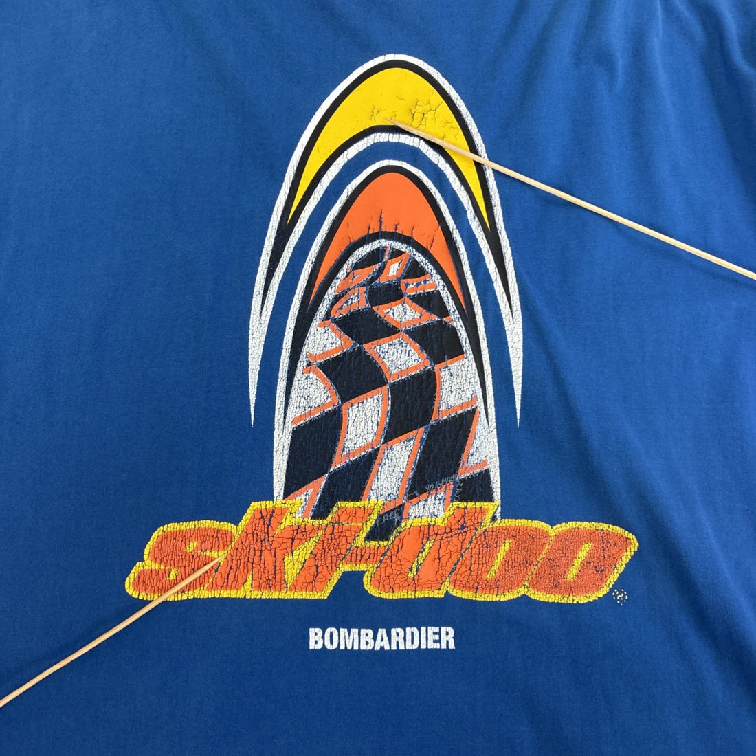 Vintage Ski-Doo X Team Racing T-Shirt Size XL 90s