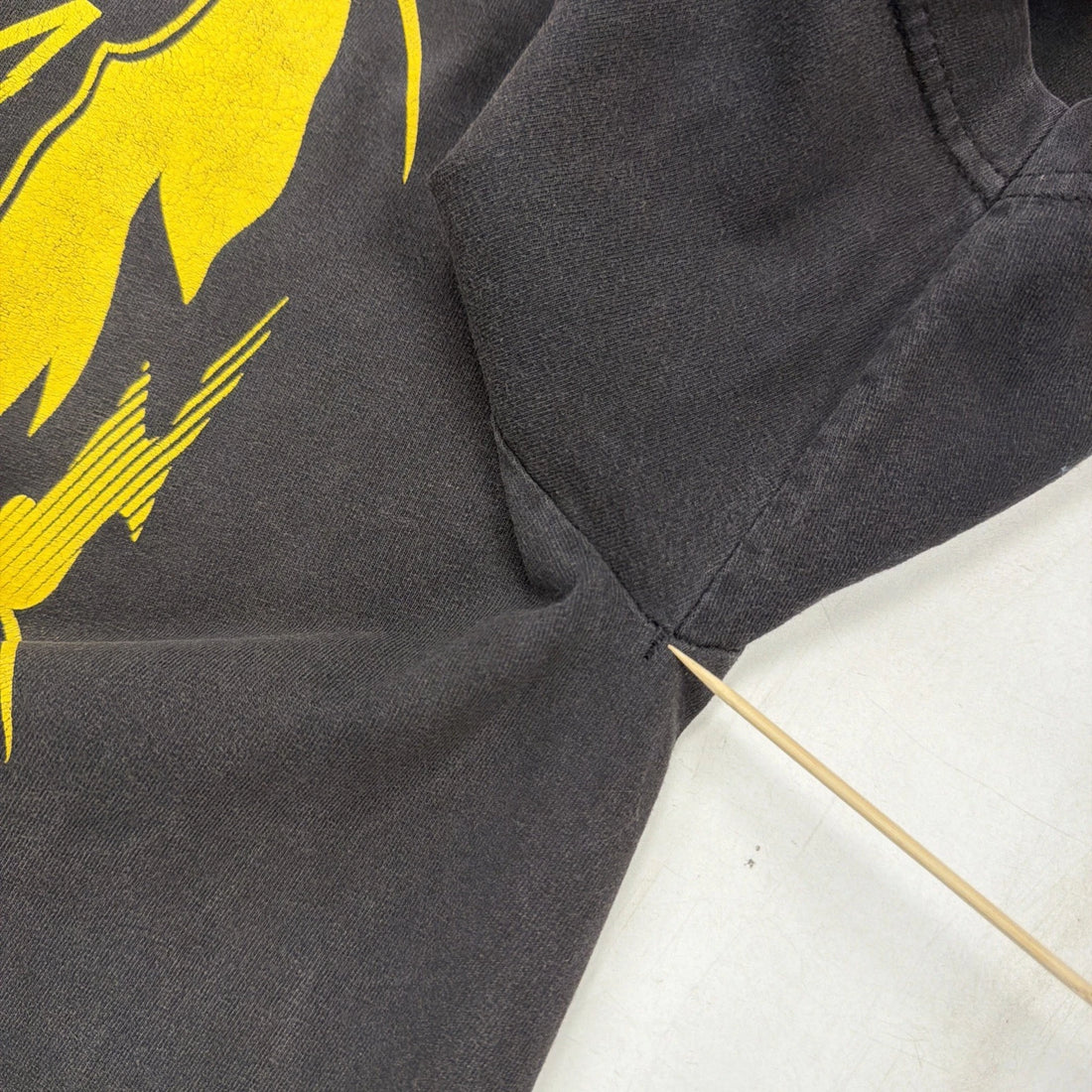 Metal Mulisha T-Shirt Size XL Yellow Skull