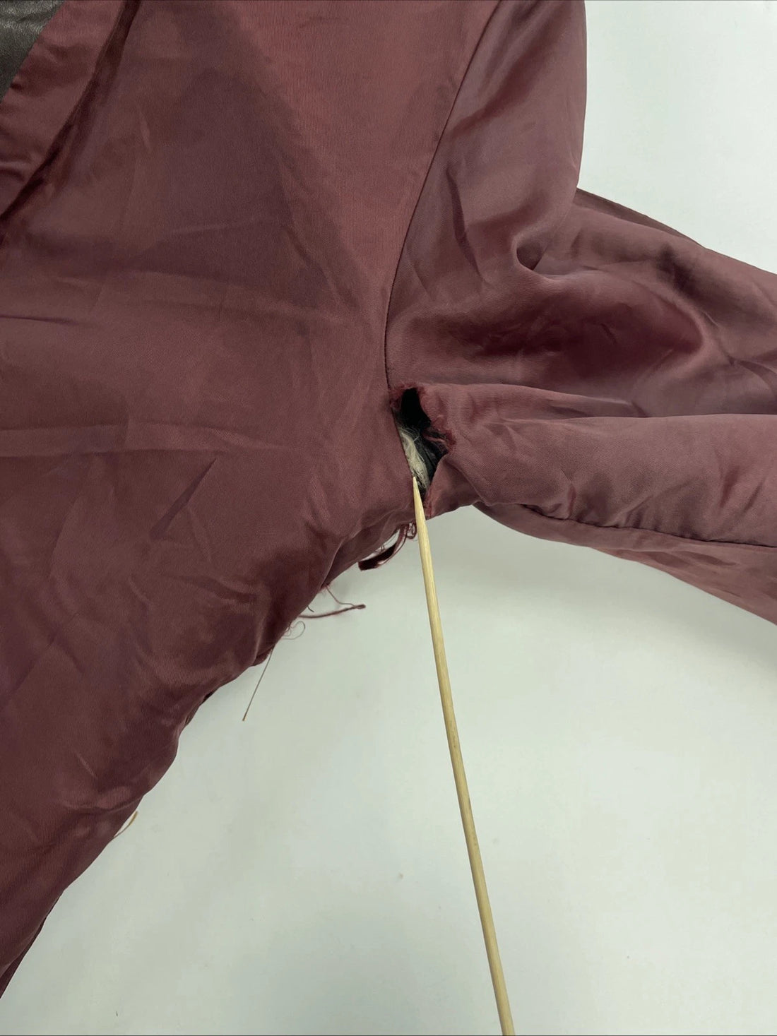 Vintage Members Only Leather Bomber Jacket Size 40 Brown