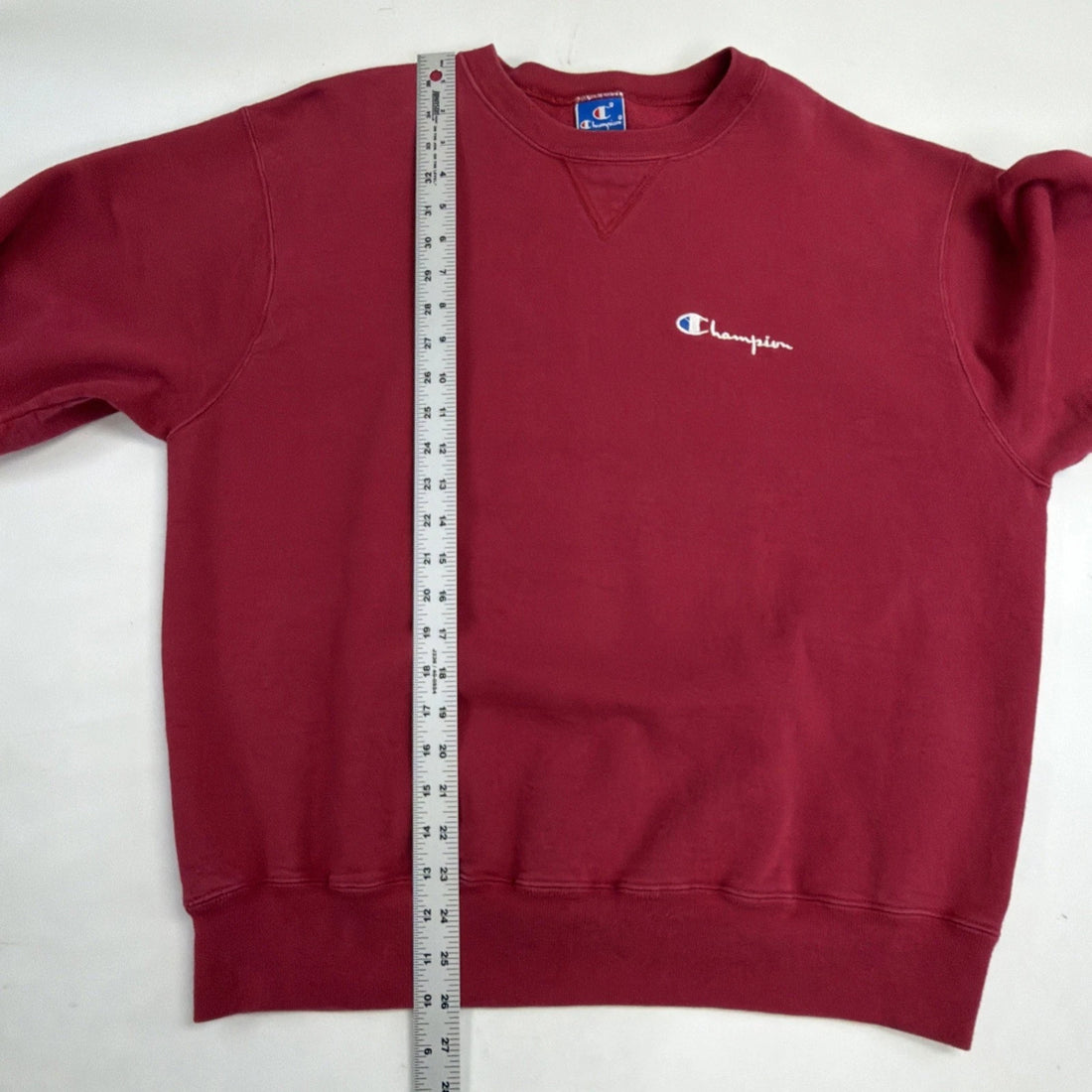 Vintage Champion Crewneck Sweatshirt Size 2XL Red 90s