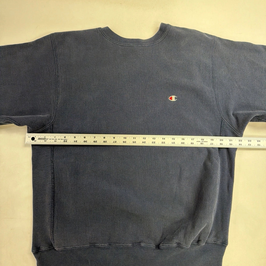 Vintage Champion Reverse Weave Crewneck Sweatshirt Size Large Blue 90s