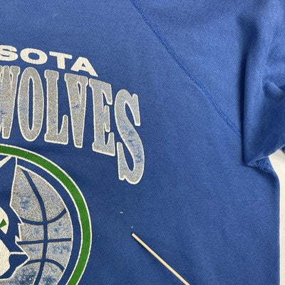 Vintage Minnesota Timberwolves Crewneck Sweatshirt Size XL 90s NBA