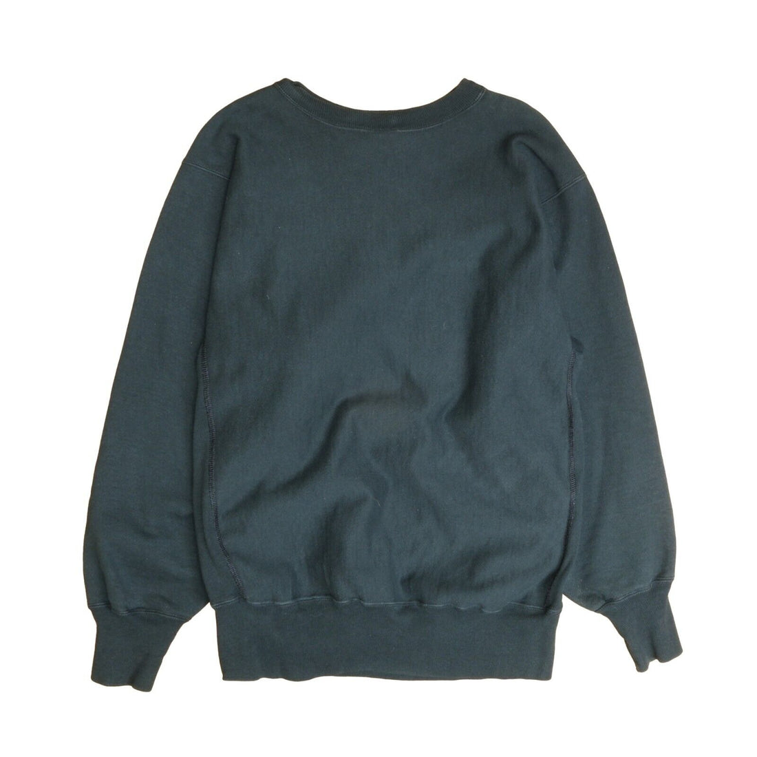 Vintage Champion Reverse Weave Blank Sweatshirt Crewneck Size XL Black 90s