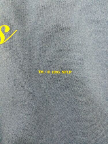 Vintage St Louis Rams Sweatshirt Crewneck Size 2XL Blue NFL