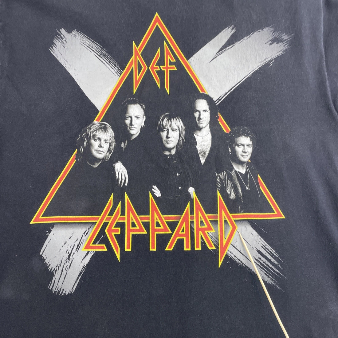 Vintage Def Leppard Tour T-Shirt Size Large Band Tee 2002