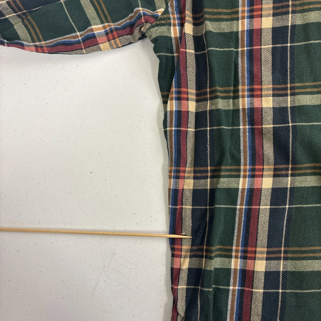 Vintage Wrangler Western Pearl Snap Shirt Size Large Green Plaid