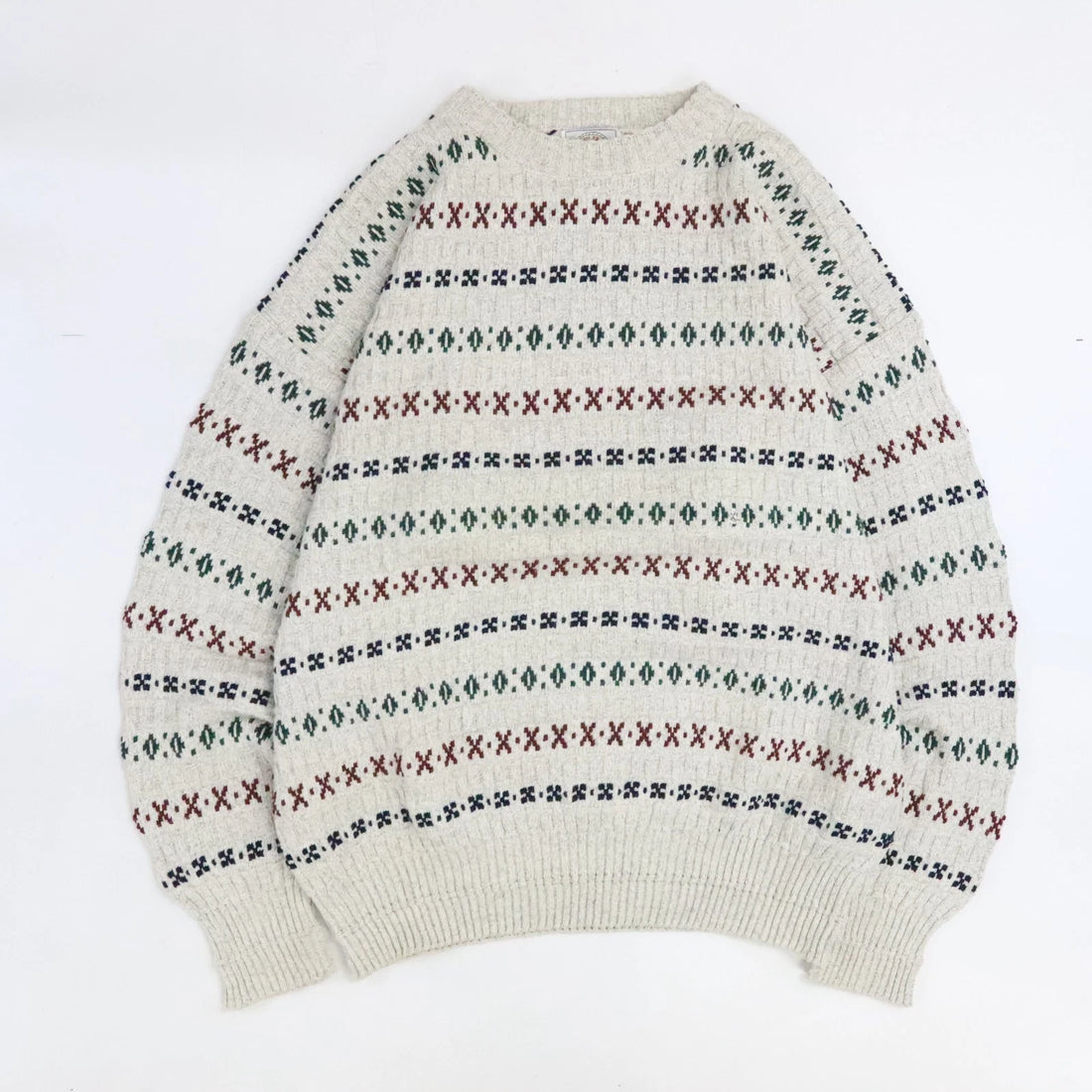 Vintage Cape Isle Knitters Sweater Size XL