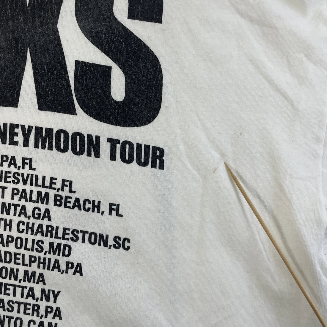 Vintage INXS Dirty Honeymoon Tour Giant T-Shirt Size XL Band Tee 90s