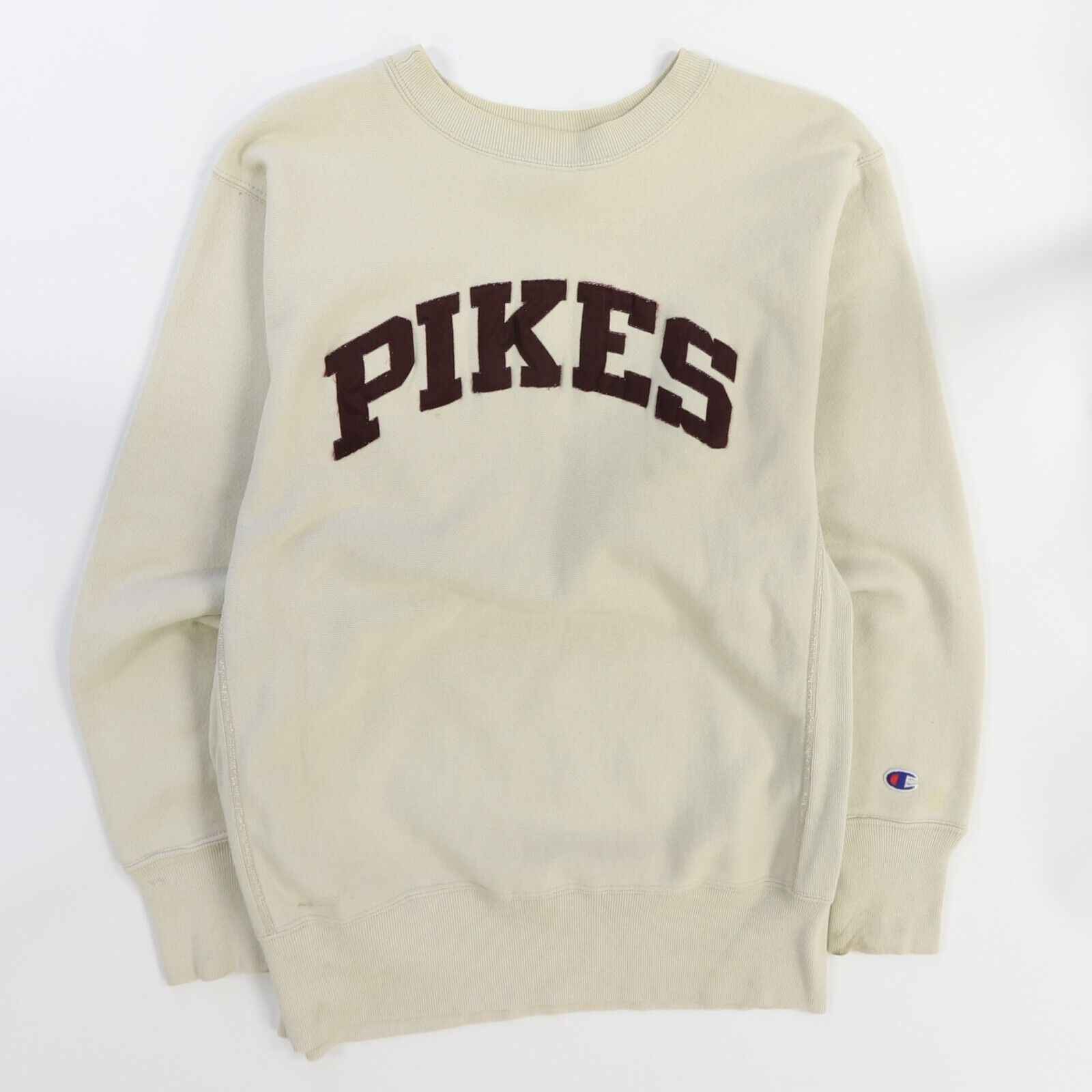 Beige champion sweatshirt best sale