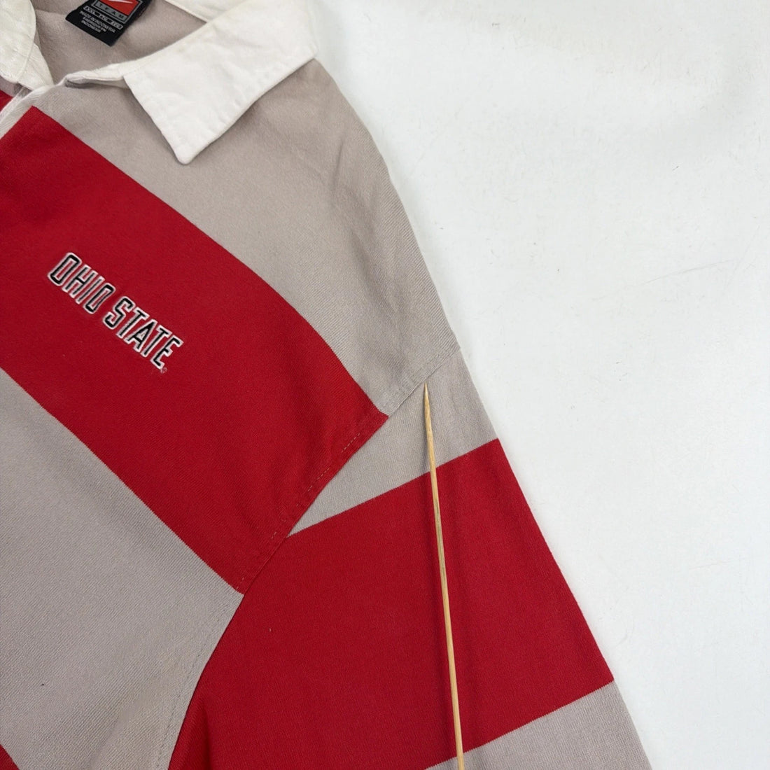 Vintage Ohio State Buckeyes Nike Rugby Shirt Size 2XL NCAA